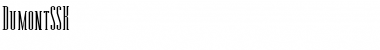Download DumontSSK Regular Font Title Preview