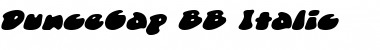 Download DunceCap BB Italic Font Title Preview