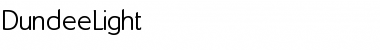 Download DundeeLight Light Font Title Preview