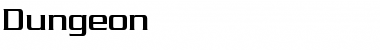 Download Dungeon Regular Font Title Preview