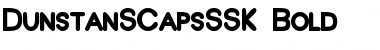 Download DunstanSCapsSSK Bold Font