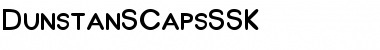 Download DunstanSCapsSSK Regular Font