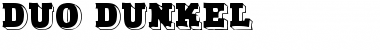 Download Duo Dunkel Regular Font Title Preview