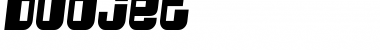 Download Duojet Regular Font Title Preview