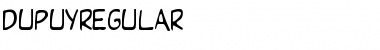 Download DupuyRE Gular Medium Font Title Preview