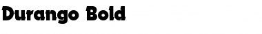 Download Durango Bold Font Title Preview