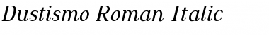 Download Dustismo Roman Regular Font