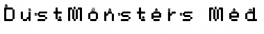 Download DustMonsters Medium Font Title Preview