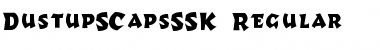 Download DustupSCapsSSK Regular Font Title Preview