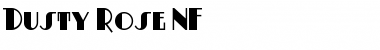 Download Dusty Rose NF Regular Font Title Preview