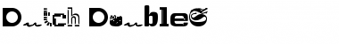 Download Dutch Doubles Font Title Preview