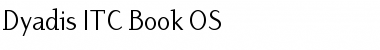 Download Dyadis ITC Book Font Title Preview