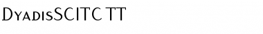 Download DyadisSCITC TT Book Font Title Preview