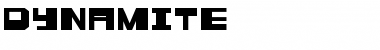 Download Dynamite Regular Font Title Preview