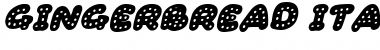 Download Gingerbread Italic Font Title Preview