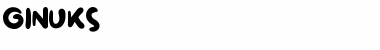 Download Ginuks Regular Font Title Preview