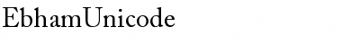 Download Ebham Unicode Font