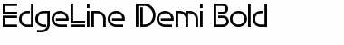 Download EdgeLine Demi Bold Font