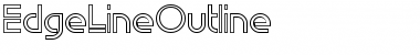 Download EdgeLineOutline Normal Font