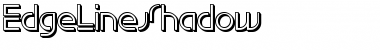 Download EdgeLineShadow Normal Font