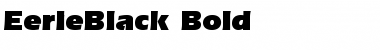 Download EerieBlack Bold Regular Font