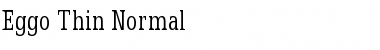 Download Eggo Thin Normal Font