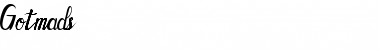 Download Gotmads Regular Font Title Preview