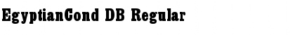 Download EgyptianCond DB Regular Font