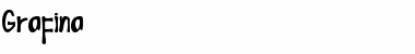 Download Grafina Regular Font Title Preview