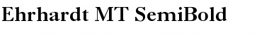 Download Ehrhardt MT SemiBold Font Title Preview