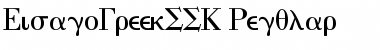 Download EisagoGreekSSK Regular Font Title Preview