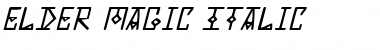 Download Elder Magic Italic Italic Font