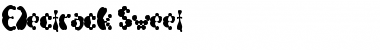 Download Electrack Sweet Font Title Preview