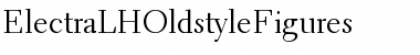 Download ElectraLHOldstyleFigures Roman Font Title Preview