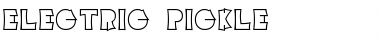Download Electric Pickle Regular Font Title Preview