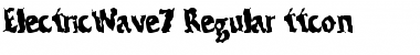 Download ElectricWave7 Regular Font Title Preview