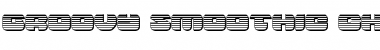 Download Groovy Smoothie Chrome Regular Font Title Preview