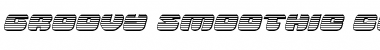 Download Groovy Smoothie Chrome Italic Italic Font Title Preview