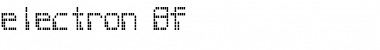 Download electron 8f Regular Font Title Preview