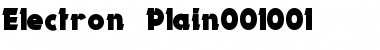 Download Electron Plain Font Title Preview