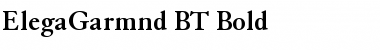 Download ElegaGarmnd BT Bold Font Title Preview