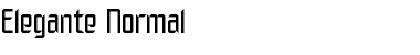 Download Elegante Normal Font Title Preview