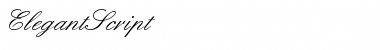 Download ElegantScript Normal Font Title Preview