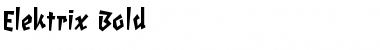 Download Elektrix Bold Font Title Preview