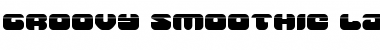 Download Groovy Smoothie Laser Regular Font Title Preview