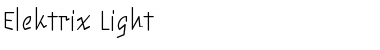 Download Elektrix-Light Light Font Title Preview