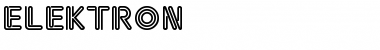 Download Elektron Regular Font Title Preview