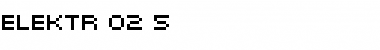 Download elektr_02_5 Regular Font Title Preview