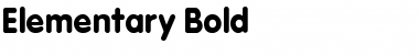 Download Elementary fed Font Title Preview
