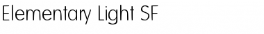 Download Elementary Light SF Regular Font Title Preview